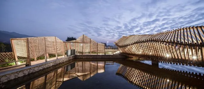 BIM Architecture | Rural Living Room Creation - Jiaoling Shed/Artificial Architecture Studio