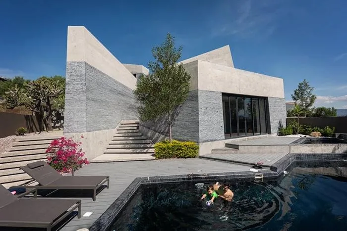 BIM Architecture | A Cluster of Rocks Looking at Each Other - Amanali Residential/Rojkind Arquitectos