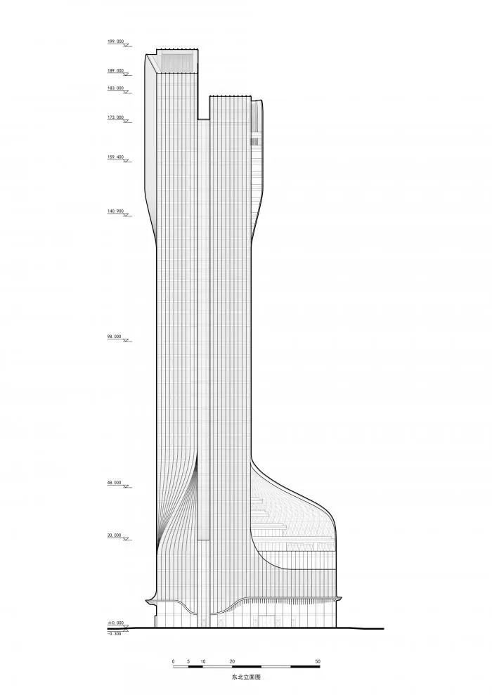 BIM Architecture | Originally, Skirts Can Really Look Like Skirts | Decoding GWP Fengsheng 101 Building