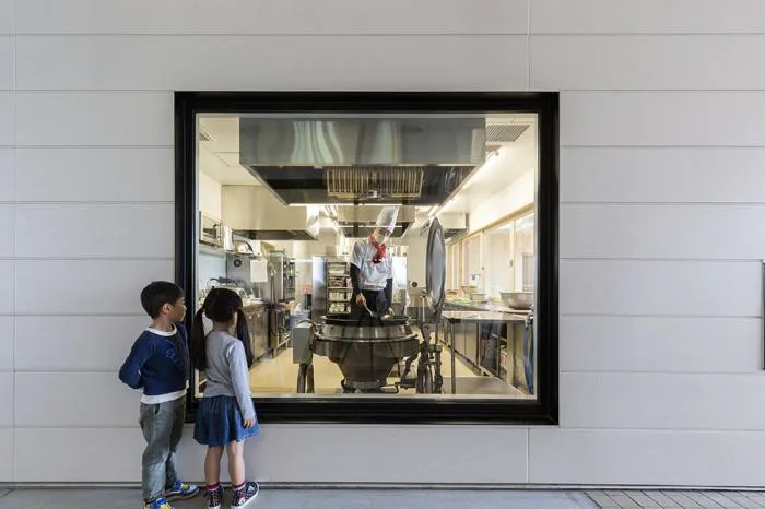 BIM Architecture | Wooden Playground in Children's Paintings, MRN Kindergarten/HIBINOSEKEI+Hibino Design
