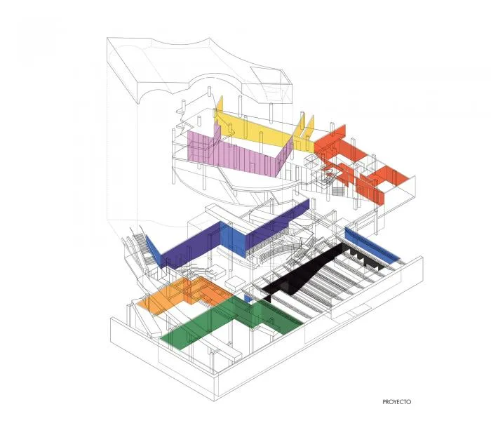 BIM architecture | Sculptures hollowed out and dancing: Seville New Cultural Center/V á zquez Consuegra