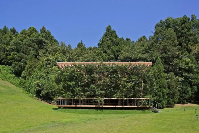 BIM Architecture | Fumihiko Maki Maezawa Residential Garden Outdoor Theater+White Flower Pavilion/APL Design Workshop