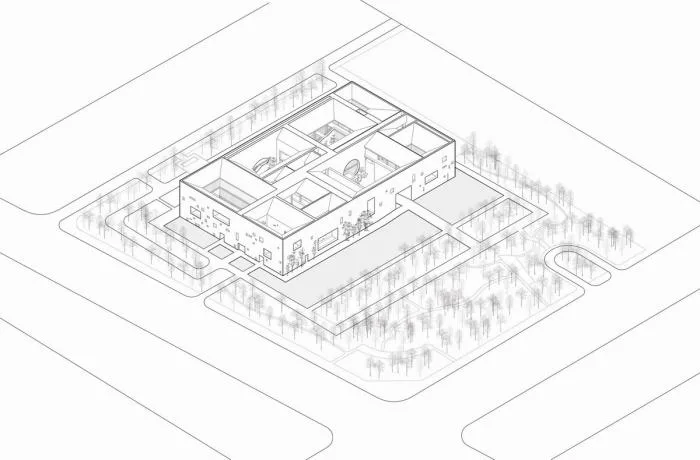 BIM Architecture | Shouxian Cultural and Art Center/Zhu Pei Architectural Firm