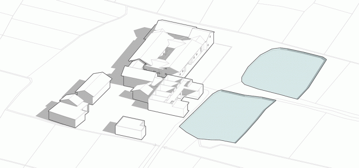 BIM Architecture | Rural Living Room Creation - Jiaoling Shed/Artificial Architecture Studio