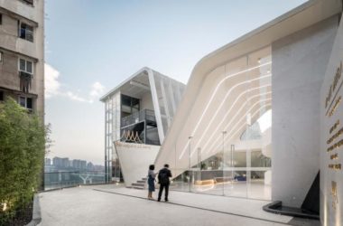 BIM Architecture: Renovation of Mountain Ghost Boutique Hotel by Chongqing Printing Factory – Wedding Skirt Design Integration-BIM WORLD