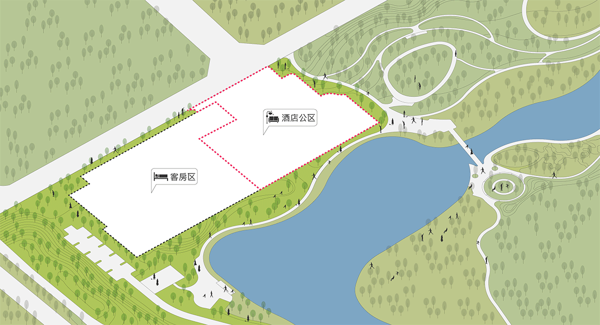 BIM Architecture | Chengdu Huajiantang Hotel Phase I/RSAA/Zhuang Ziyu Studio