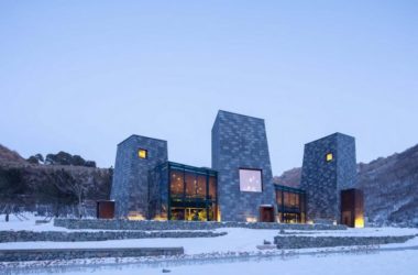 BIM Architecture: Moriya Onsen Center by B.L.U.E. Architectural Design-BIM WORLD