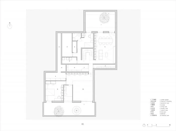 BIM Architecture | Floating Courtyard/TAOA Tao Lei Architecture