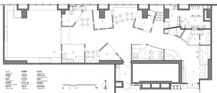 BIM Architecture | Renovation Project L Le Xiang Xiao Lu Nursery Space/Cooperative House Architecture Firm