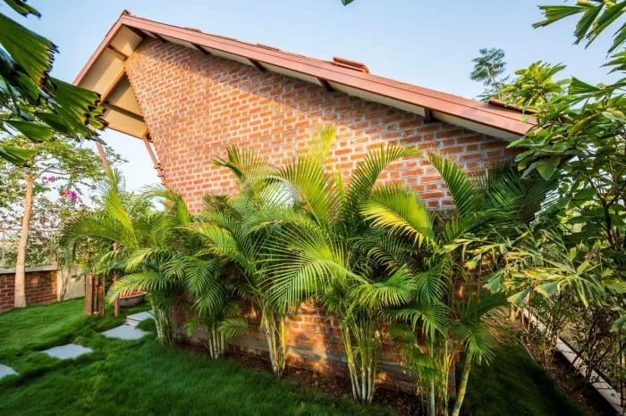 BIM Architecture | Tranquil Garden Vacation Home - Indian Residential "Palasvada"