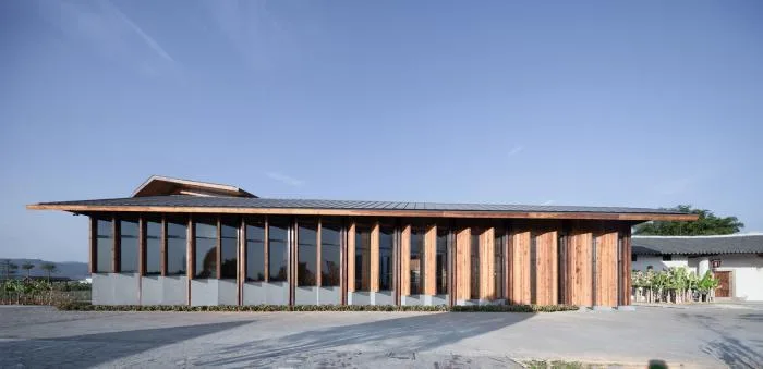 BIM Architecture | Rural Living Room Creation - Jiaoling Shed/Artificial Architecture Studio