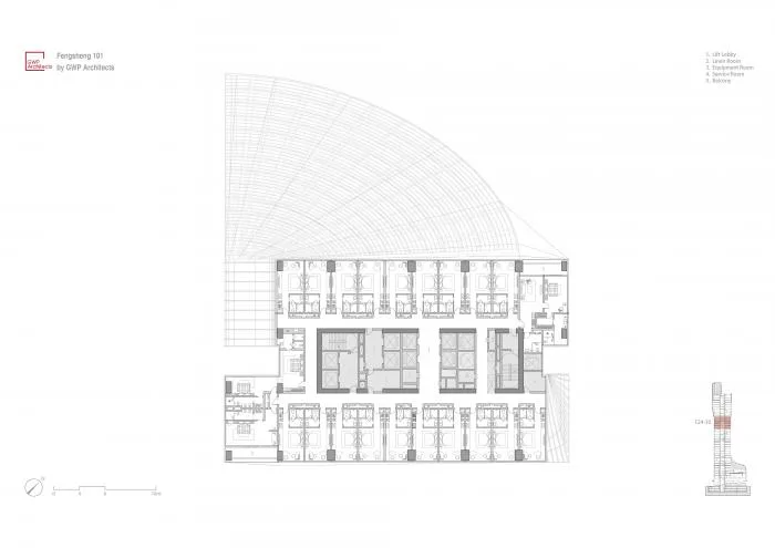BIM Architecture | Originally, Skirts Can Really Look Like Skirts | Decoding GWP Fengsheng 101 Building