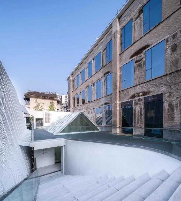 BIM Architecture | Wedding Skirt Skirt - Chongqing Printing Factory's Mountain Ghost Boutique Hotel Renovation/Ordinary Design