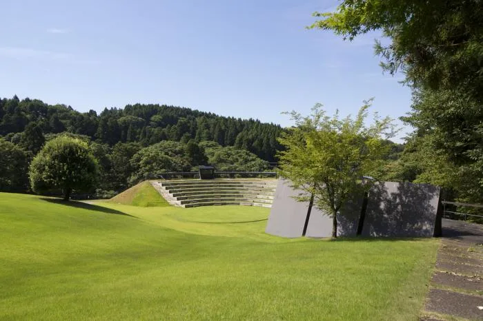 BIM Architecture | Fumihiko Maki Maezawa Residential Garden Outdoor Theater+White Flower Pavilion/APL Design Workshop