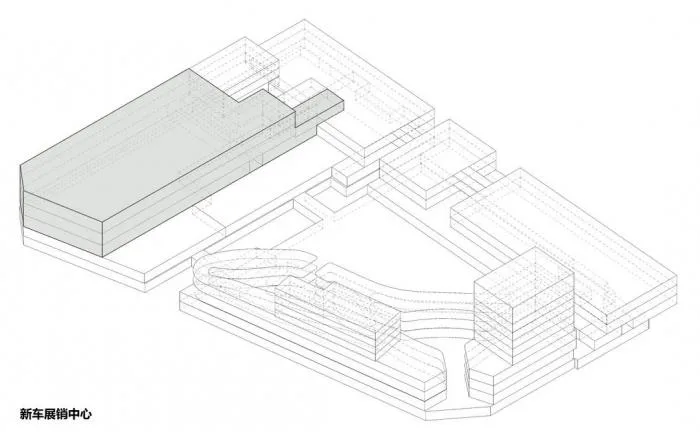 BIM Architecture | The Starting Point of Speed Car King - Tianyi International Automobile City/Sanyi Architectural Design
