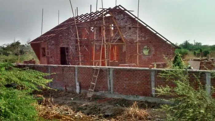 BIM Architecture | Tranquil Garden Vacation Home - Indian Residential "Palasvada"