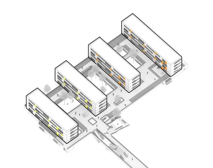 BIM Architecture | Small River Winding, Joyful Childhood - Ningbo Hangzhou Bay Binhai Primary School/Zhejiang University Architectural Design and Research Institute
