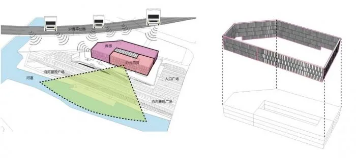 BIM Architecture | Like a Giant Stone Rising from the Site - Qingpu District Archives/UDG Joint Creation Design