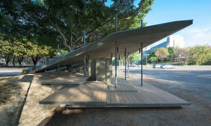 BIM Architecture | Shao Weiyan's New Work | Between Light and Heavy, Layered Structure: South Gate Bus Stop of Jiaotong University