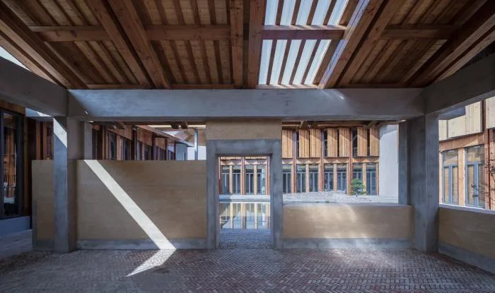 BIM Architecture | Rural Living Room Creation - Jiaoling Shed/Artificial Architecture Studio