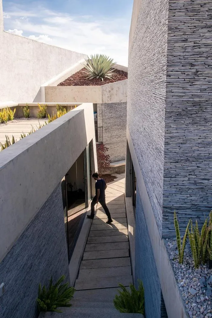 BIM Architecture | A Cluster of Rocks Looking at Each Other - Amanali Residential/Rojkind Arquitectos
