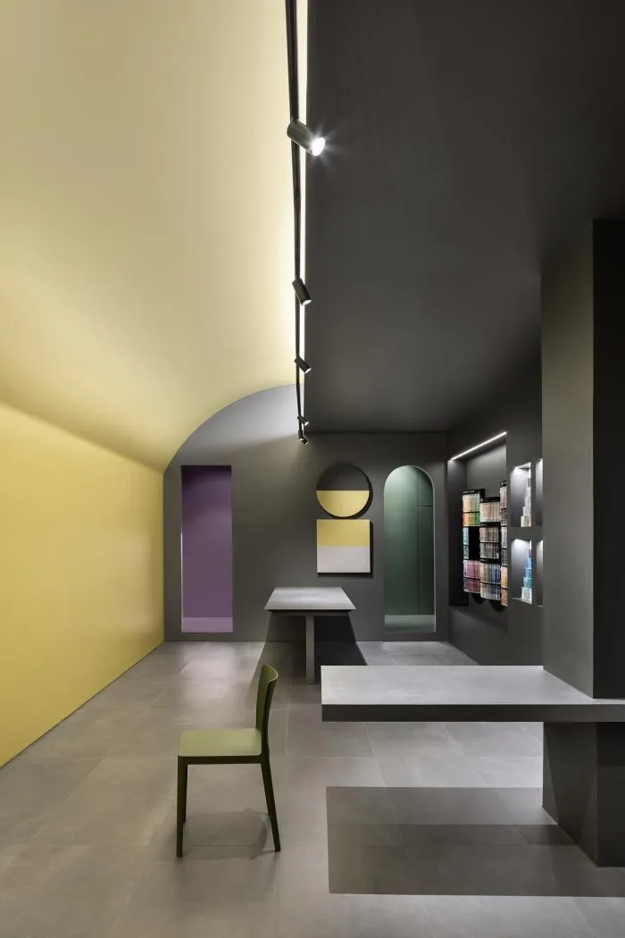 BIM Architecture | Color Puzzle | Benjamin Moore Flagship Store/Dacheng Design