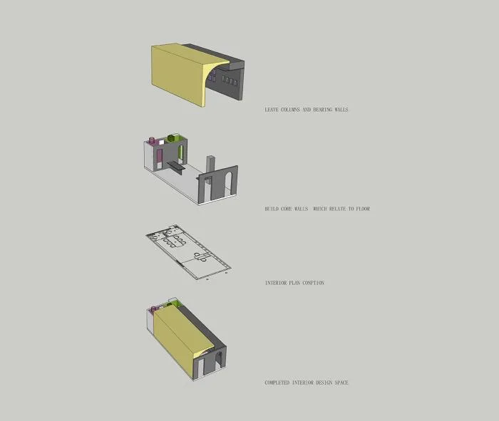 BIM Architecture | Color Puzzle | Benjamin Moore Flagship Store/Dacheng Design