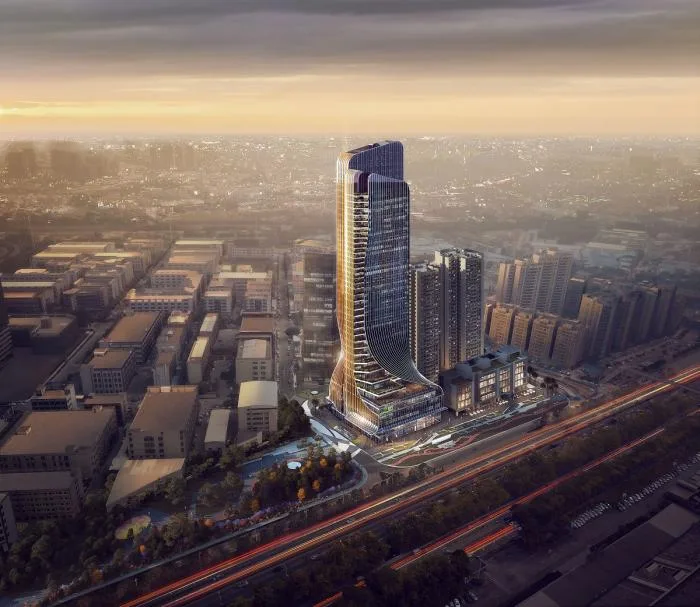 BIM Architecture | Originally, Skirts Can Really Look Like Skirts | Decoding GWP Fengsheng 101 Building