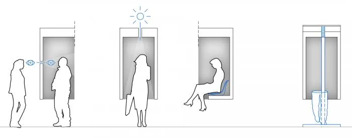 BIM Architecture | Hovering in mid air, mysterious square box/NAICE