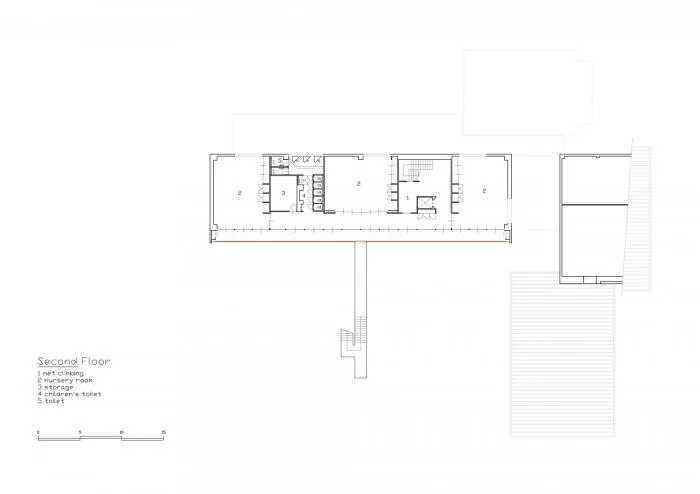 BIM Architecture | Wooden Playground in Children's Paintings, MRN Kindergarten/HIBINOSEKEI+Hibino Design