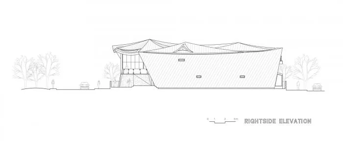 BIM architecture | Dynamic and continuous, forming a mountain range on its own: Korean "siheyuan"/IROJE KHM Architects