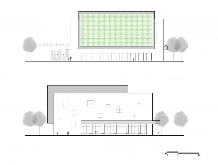 BIM Architecture | Small River Winding, Joyful Childhood - Ningbo Hangzhou Bay Binhai Primary School/Zhejiang University Architectural Design and Research Institute