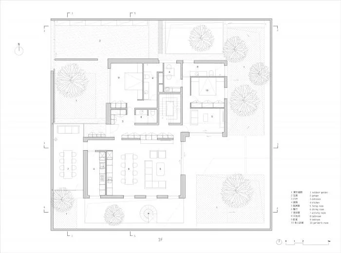 BIM Architecture | Floating Courtyard/TAOA Tao Lei Architecture