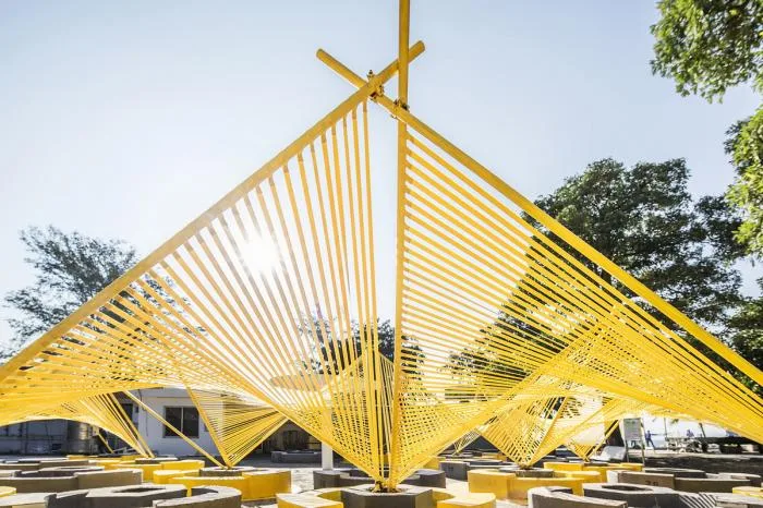 BIM Architecture | "Bonfire" Space Installation, Shenzhen/MAT Super Architecture Firm