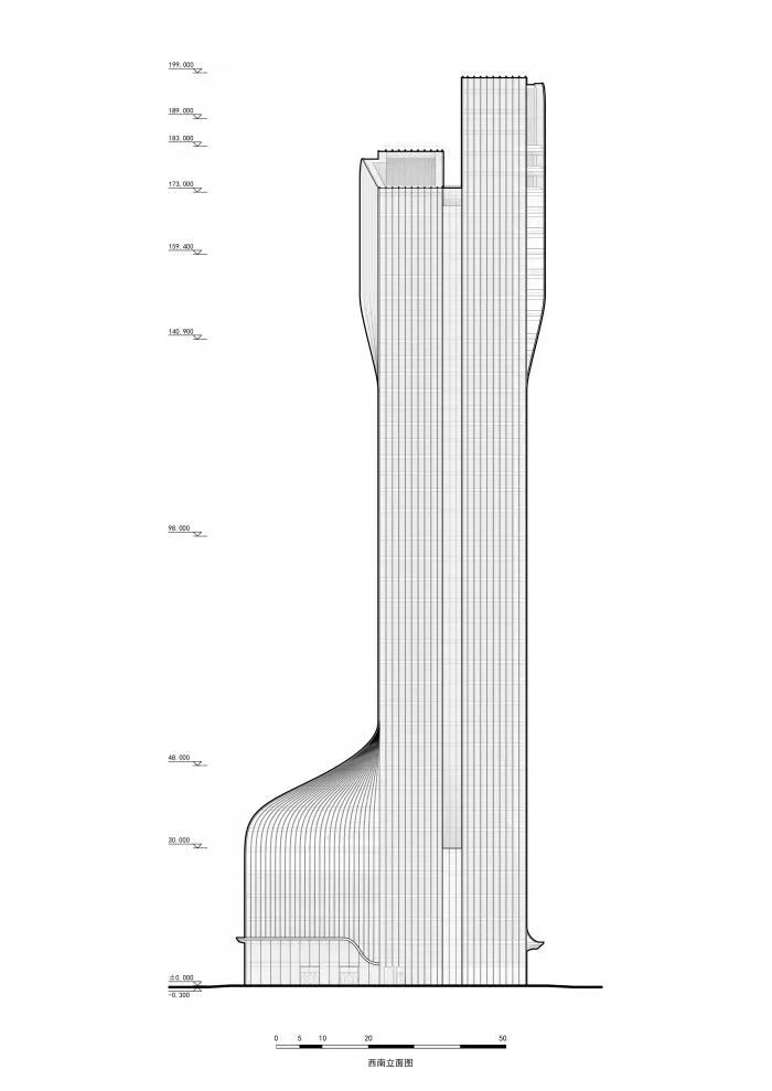 BIM Architecture | Originally, Skirts Can Really Look Like Skirts | Decoding GWP Fengsheng 101 Building