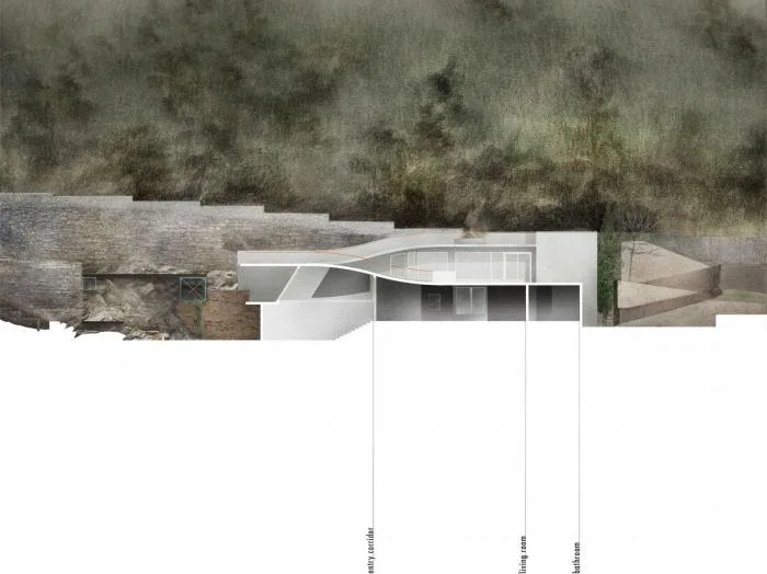 BIM Architecture | Amidst the roughness, tranquil retreat, Himalayan hill hut/Ant Studio