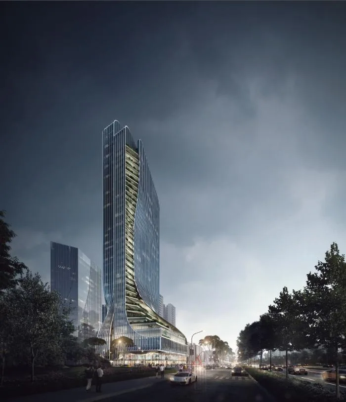 BIM Architecture | Originally, Skirts Can Really Look Like Skirts | Decoding GWP Fengsheng 101 Building