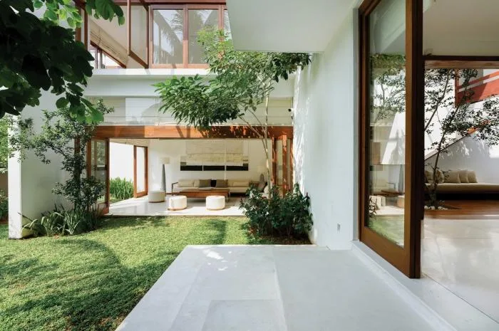 BIM architecture | Rich coffee with latte art - Kodikara Residence in Sri Lanka