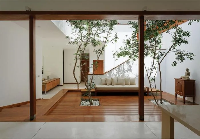 BIM architecture | Rich coffee with latte art - Kodikara Residence in Sri Lanka