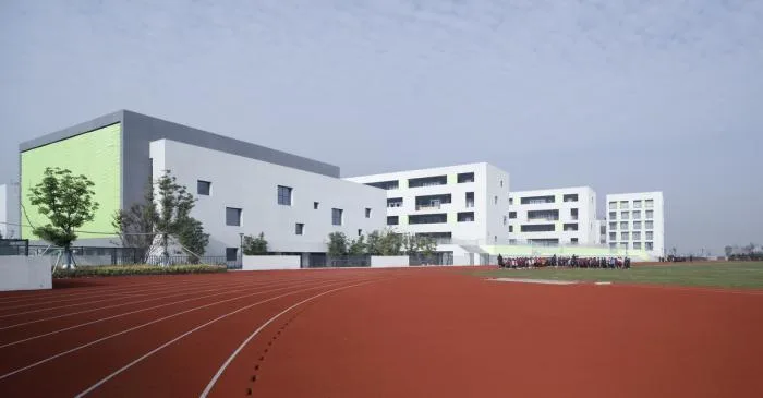 BIM Architecture | Small River Winding, Joyful Childhood - Ningbo Hangzhou Bay Binhai Primary School/Zhejiang University Architectural Design and Research Institute