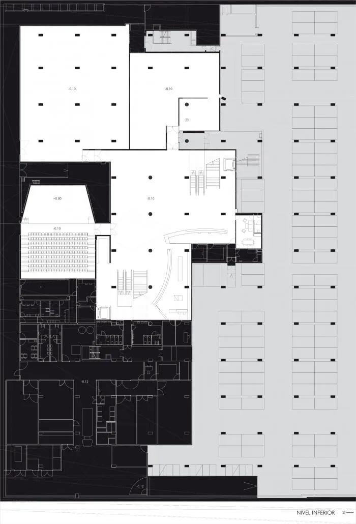 BIM architecture | Sculptures hollowed out and dancing: Seville New Cultural Center/V á zquez Consuegra
