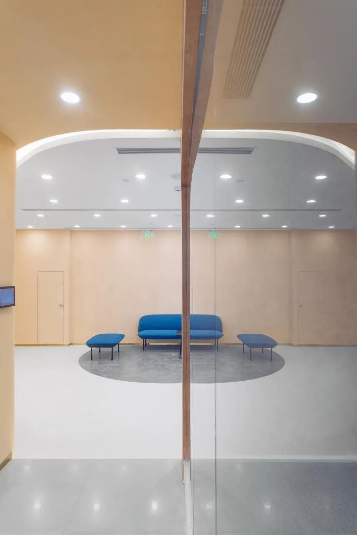 BIM Architecture | Comfortable and Elegant Cold Wind - Ruhan Cultural Office Space/inDeco Leading Building Intelligent Manufacturing