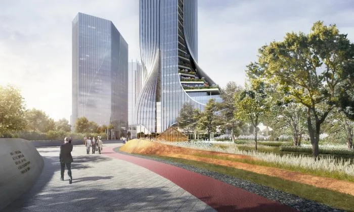 BIM Architecture | Originally, Skirts Can Really Look Like Skirts | Decoding GWP Fengsheng 101 Building