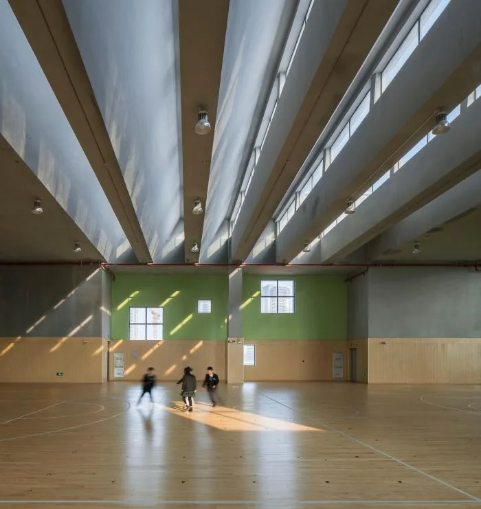 BIM Architecture | Small River Winding, Joyful Childhood - Ningbo Hangzhou Bay Binhai Primary School/Zhejiang University Architectural Design and Research Institute