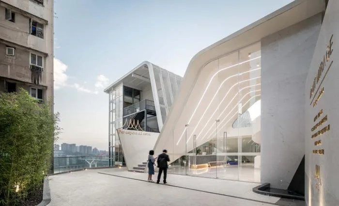 BIM Architecture | Wedding Skirt Skirt - Chongqing Printing Factory's Mountain Ghost Boutique Hotel Renovation/Ordinary Design