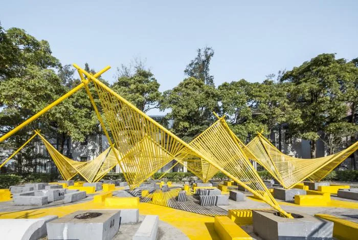 BIM Architecture | "Bonfire" Space Installation, Shenzhen/MAT Super Architecture Firm