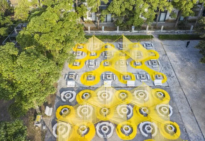 BIM Architecture | "Bonfire" Space Installation, Shenzhen/MAT Super Architecture Firm
