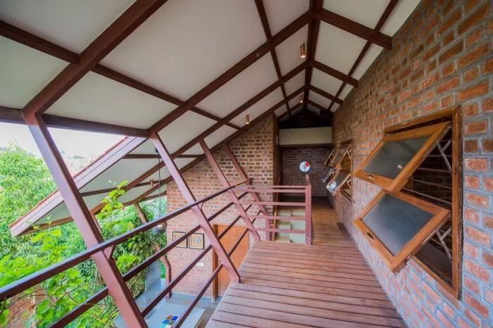 BIM Architecture | Tranquil Garden Vacation Home - Indian Residential "Palasvada"