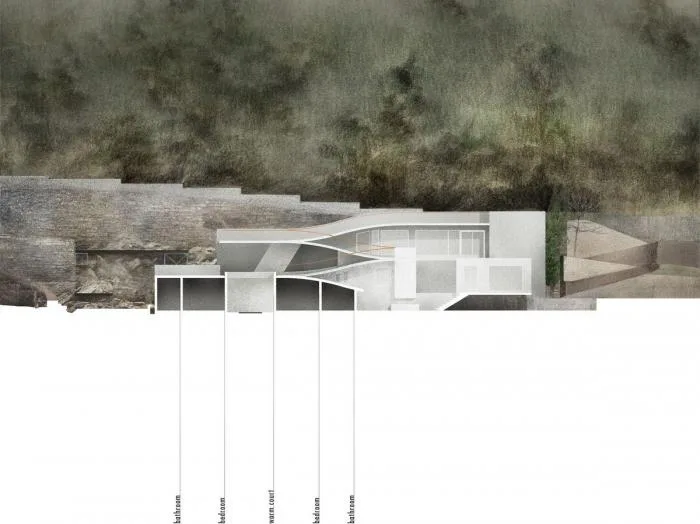 BIM Architecture | Amidst the roughness, tranquil retreat, Himalayan hill hut/Ant Studio