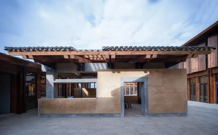 BIM Architecture | Rural Living Room Creation - Jiaoling Shed/Artificial Architecture Studio